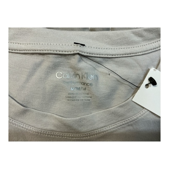 Calvin Klein Gray Fitted Short Sleeve Tee - Picture 2 of 4